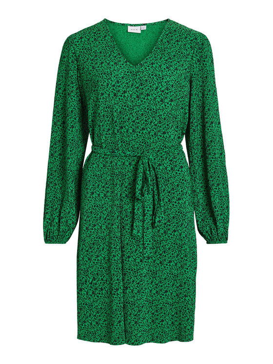 Vila Vila Kleid für den Alltag 14092028 Grün Relaxed Fit