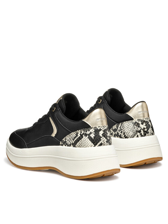 Geox Geox Sportcipők D Spherica Ecub-3 D46WTB 0BCAR C0023 Fekete