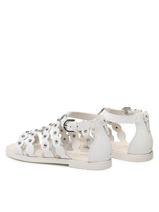 Geox Geox Sandale J Sandal Karly Girl J3535D043BCC1000 S Bijela