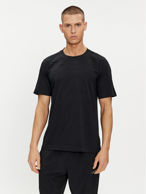 Calvin Klein Performance T-krekls 00GMS4K187 Melns Regular Fit