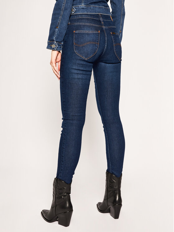 Lee Lee Jeansy Jodee L529MFOB 112112053 Granatowy Super Skinny Fit