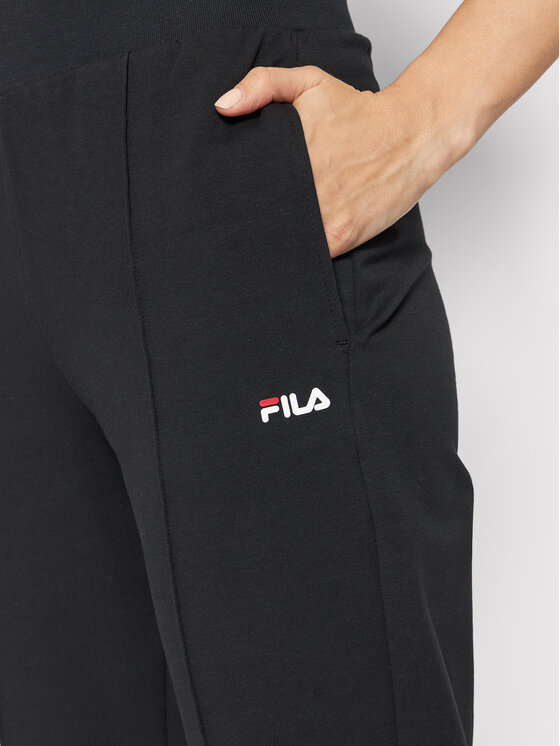 Fila Spodnie dresowe Burgas FAW0118 Czarny Regular Fit