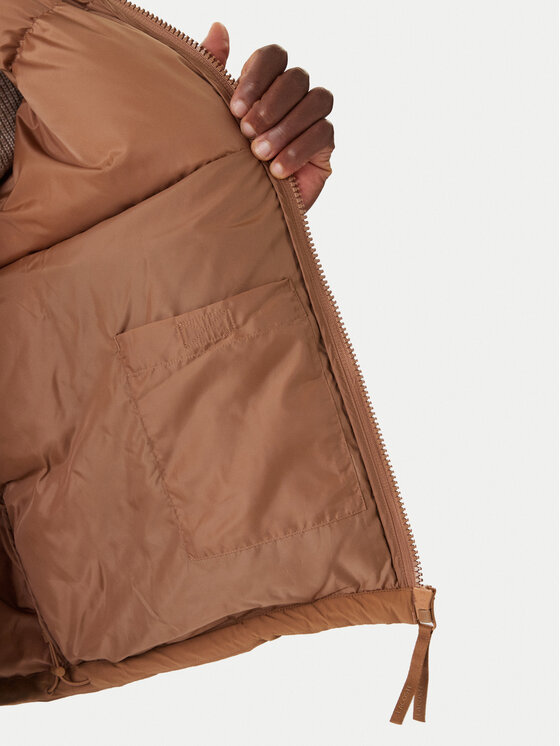 Lacoste Lacoste Vatovaná bunda BH5154 Hnědá Regular Fit