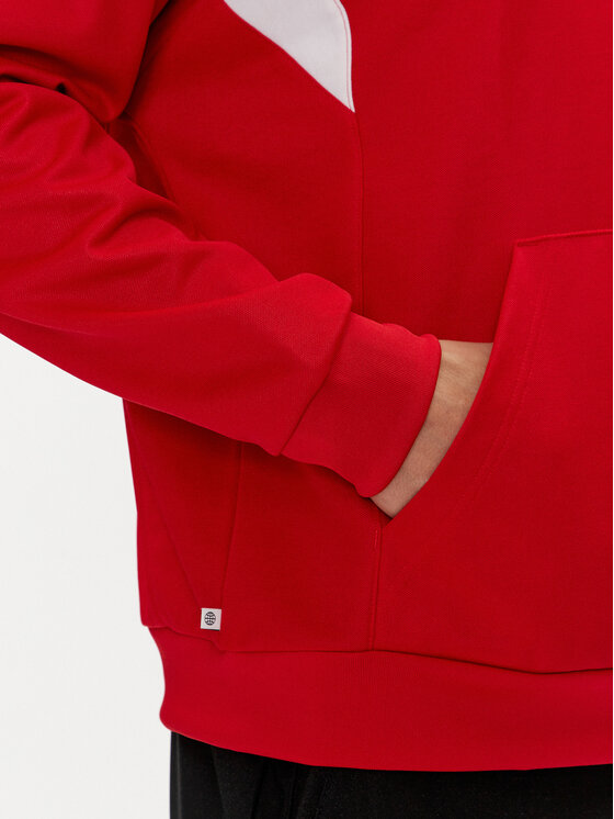 adidas adidas Μπλούζα Adicolor Classics Cut Line Hoodie IB9945 Κόκκινο Loose Fit
