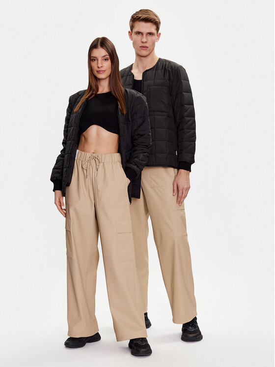 Rains Rains Демісезонна куртка 18170 Чорний Casual Fit