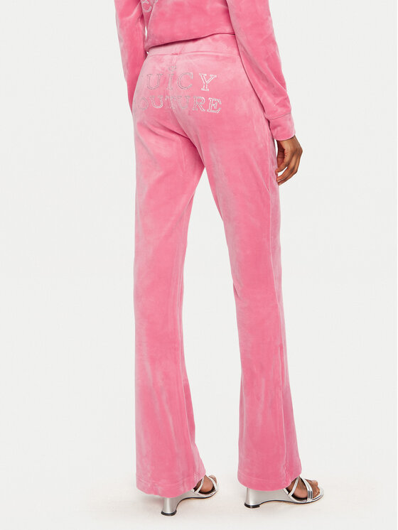 Juicy Couture Juicy Couture Sporta bikses Regal Lisa JCBBJ224829 Rozā Flare Fit