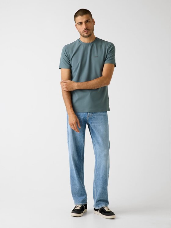 Guess Guess Футболка 180290 Зелений Classic Fit