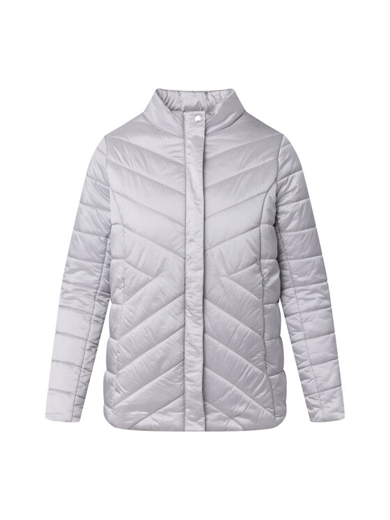 QUIOSQUE QUIOSQUE Zimní bunda 9SC001 Šedá Regular Fit