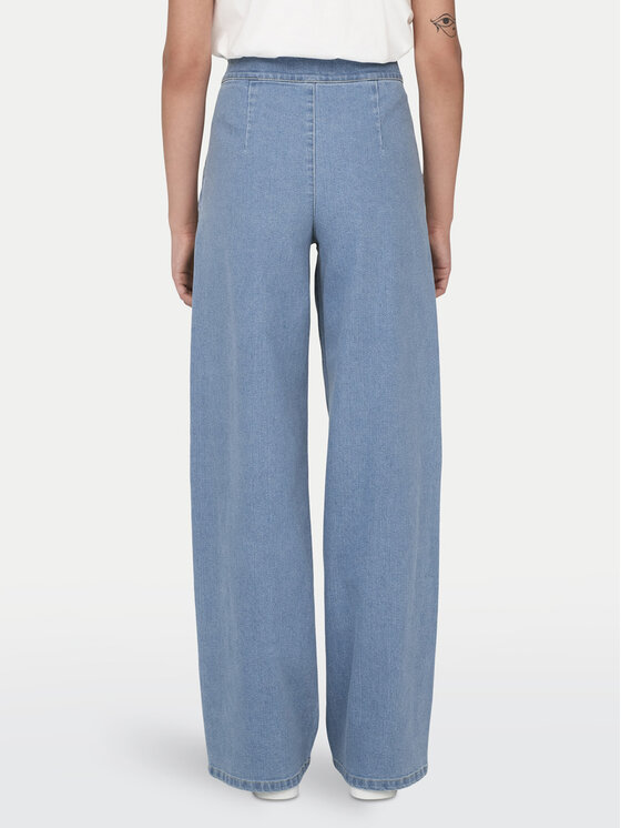JDY JDY Τζιν Geggo 15320844 Γαλάζιο Wide Leg