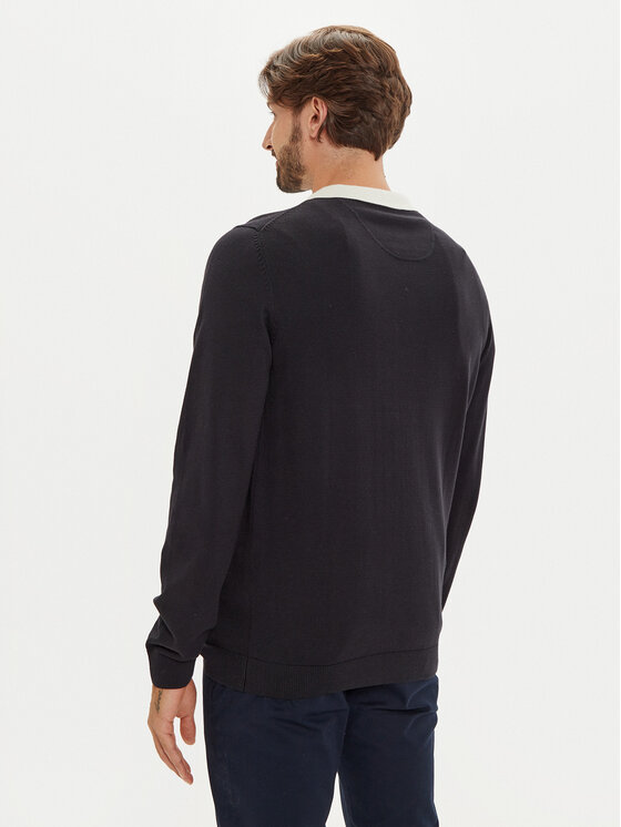 s.Oliver s.Oliver Pulover 2143173 Negru Regular Fit