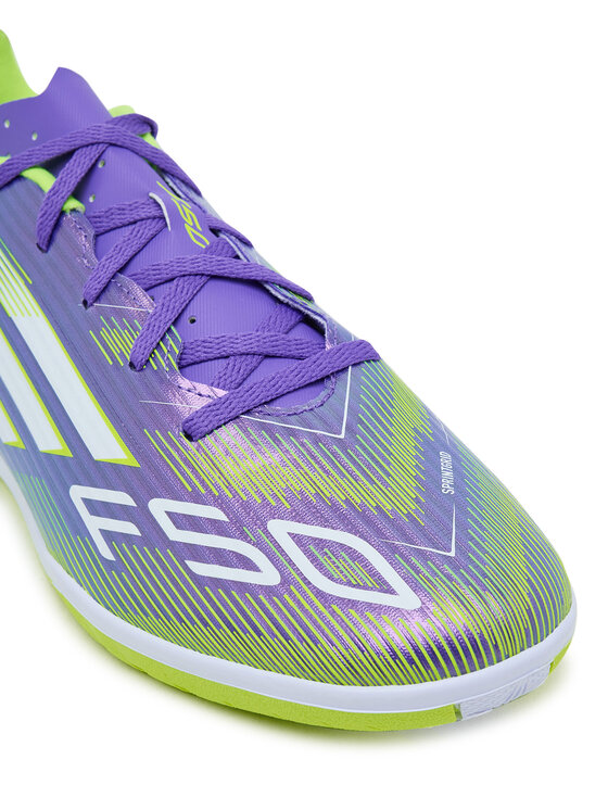 adidas adidas Čevlji za nagomet F50 Club Indoor Boots JI0023 Vijolična