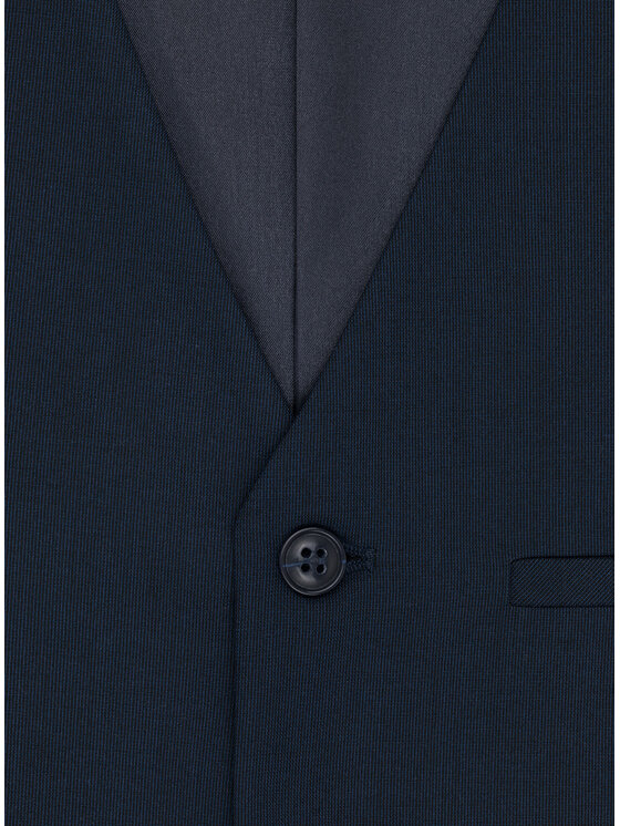 Pako Lorente Pako Lorente Kamizelka P22WF-8G-004 Granatowy Slim Fit