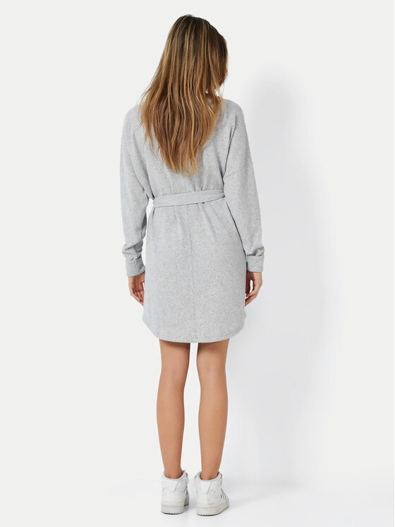 Noisy May Noisy May Strickkleid City 27013883 Grau Regular Fit