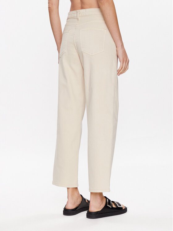 Moss Copenhagen Moss Copenhagen Traperice Melana 17307 Bež Straight Leg