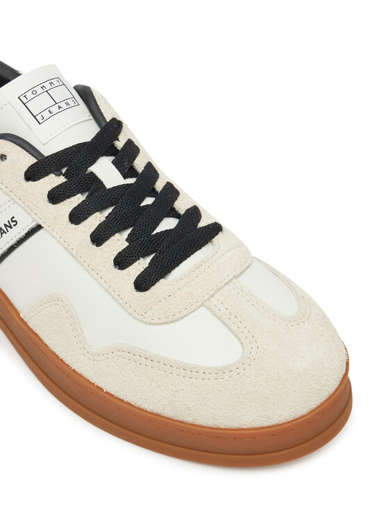 Tommy Jeans Tommy Jeans Tenisice The Greenwich Leather EM0EM01587 Écru
