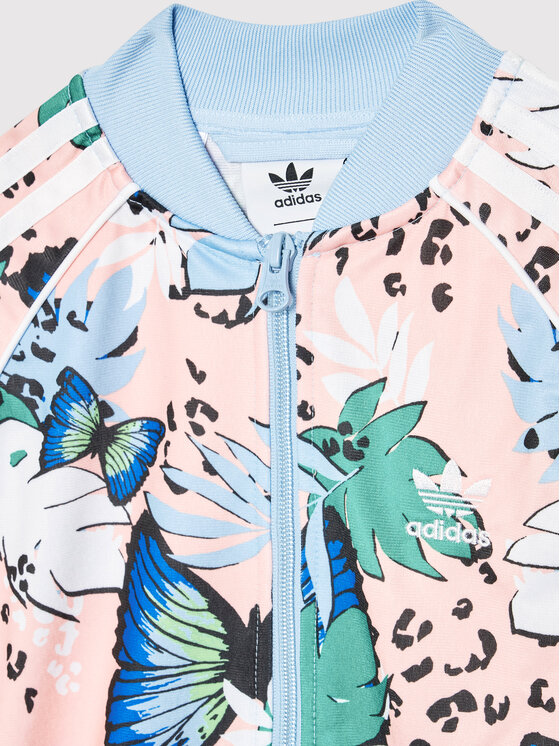 adidas Felpa Animal Flower Print H22593 Multicolore Regular Fit
