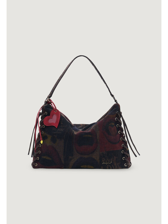 Desigual Desigual Τσάντα BAG_REPRISE LEIRIA GRAFFIATTO Καφέ