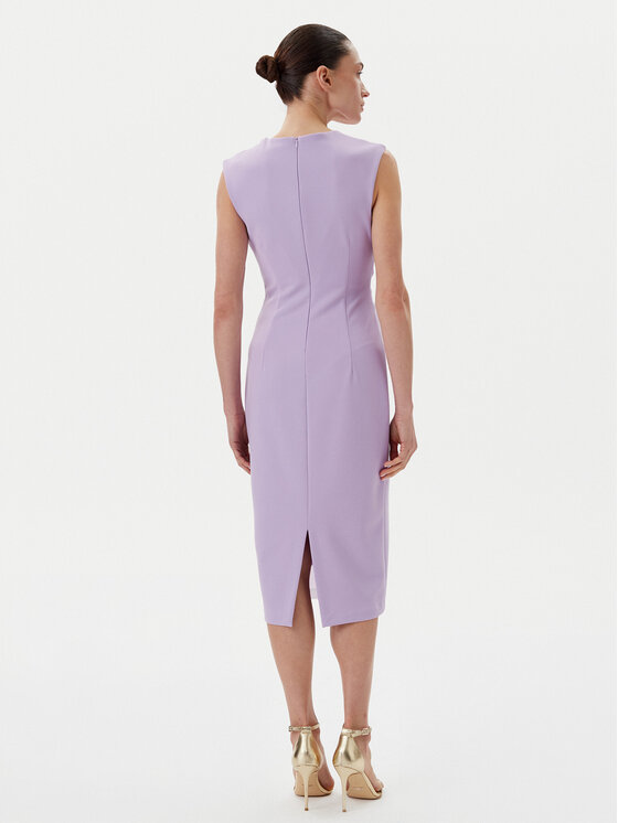 Rinascimento Rinascimento Koktejlové šaty CFC0123769003 Fialová Regular Fit