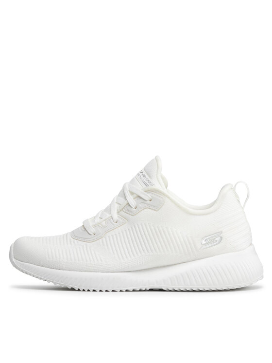 Skechers Skechers Sneakersy BOBS SPORT Tough Talk 32504/WHT Biały