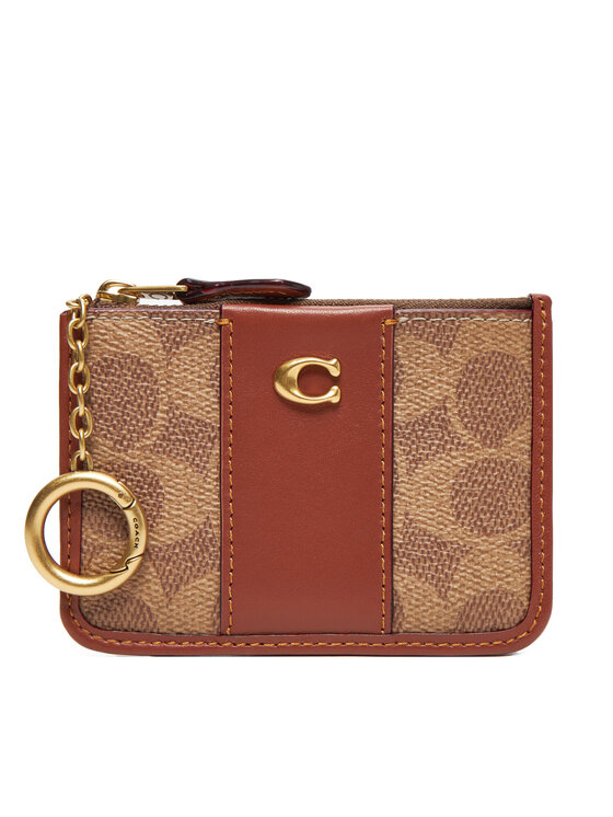Etui na karty kredytowe Coach, Brązowe, CI185 B4XHG