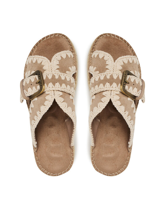 Mou Mou Espadrile Jute sandal MU.SW641003A Ružičasta