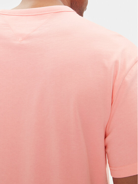 Tommy Jeans Tommy Jeans T-Shirt DM0DM18872 Różowy Regular Fit