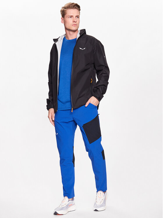 Salewa Salewa Μπουφάν αδιάβροχο Puez 28615 Μαύρο Regular Fit