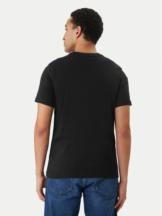 Tommy Hilfiger Tommy Hilfiger Тишърт Brand Love MW0MW42368 Черен Regular Fit