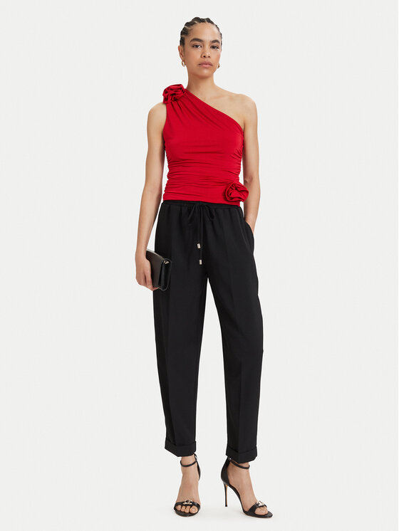 ACCESS FASHION ACCESS FASHION Top 63-2019-326 Punane Slim Fit