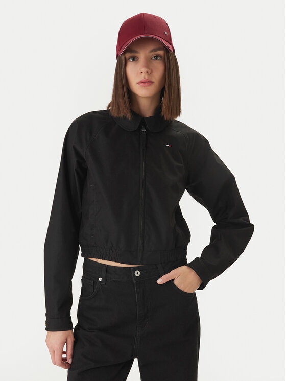 Tommy Jeans Tommy Jeans Demisezoninė striukė DW0DW20403 Juoda Regular Fit