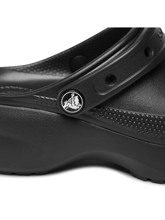 Crocs Crocs Παντόφλες Classic Platform Clog 206750 Μαύρο