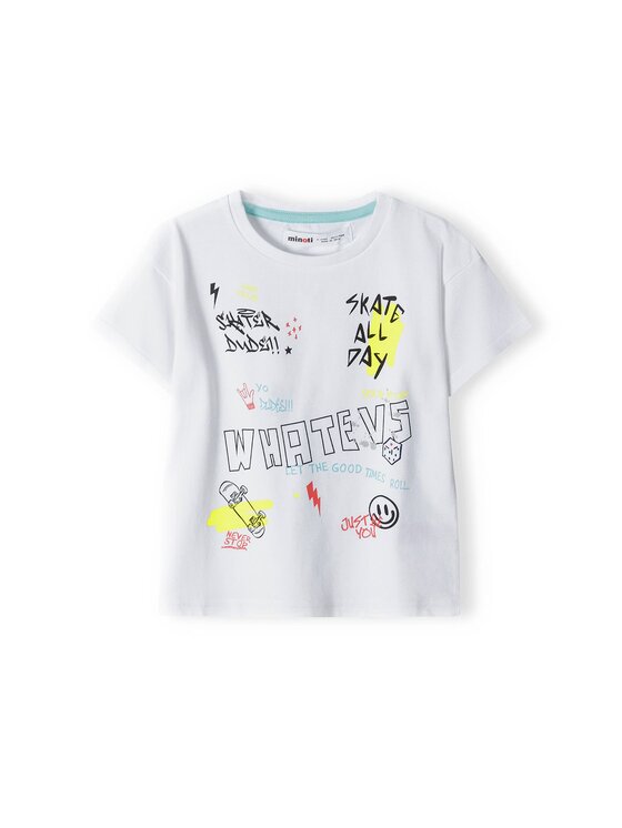 minoti minoti T-Shirt 13tee 17 Biały Regular Fit