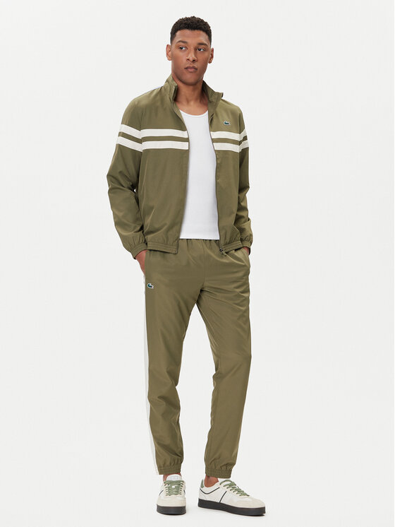 Férfi Lacoste Melegítő, Méret: 4, Zöld, WH4766
