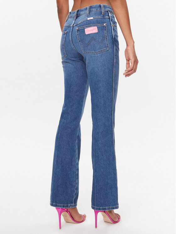 Wrangler Wrangler Traperice Westward 112346163 Plava Bootcut Fit