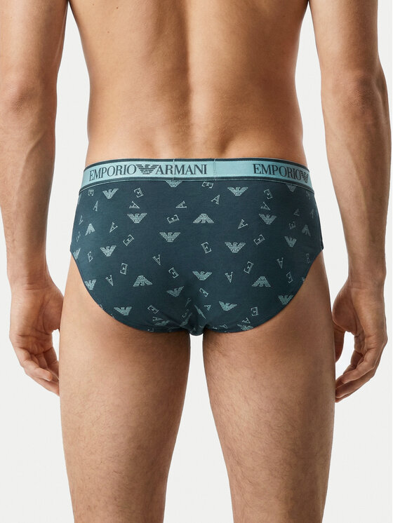Emporio Armani Underwear Emporio Armani Underwear Komplet spodnjih hlač slip﻿ EM000369 AF20669 MB148 Pisana