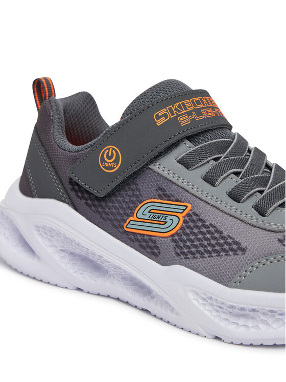 Skechers Skechers Sneakersy Meteor-Lights - Krendox 401495L/CCGY Szary