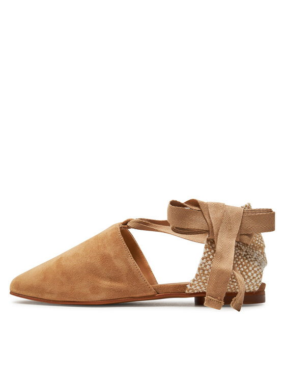 Castañer Castañer Balerinke New Gala/007 023408 Rjava