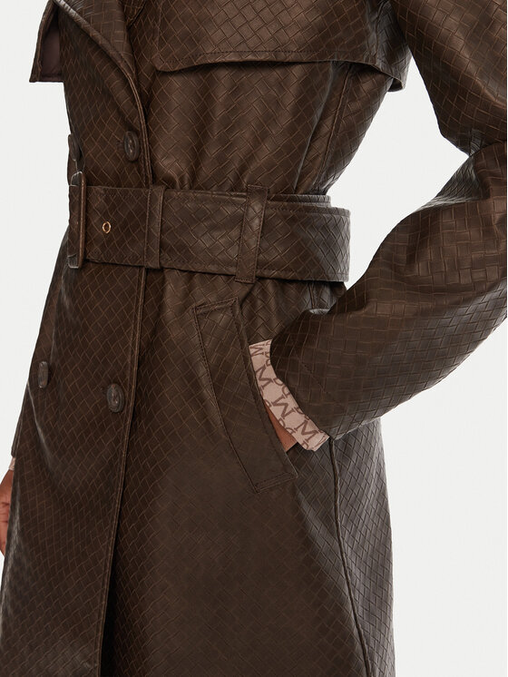 Guess Guess Тренч W5YL32 WHGT0 Кафяв Regular Fit