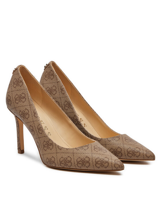 Guess Guess Pantofi cu toc subțire Dabbey 2 FLTDB2 FAL08 Bej