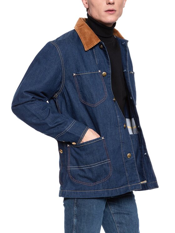 Lee Lee Giacca di jeans X TIMBERLAND BOX Blu Regular Fit