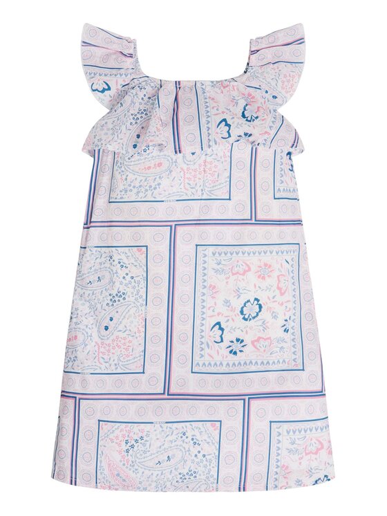 Guess Guess Vsakodnevna obleka J3GK34 WFBB0 Pisana Regular Fit