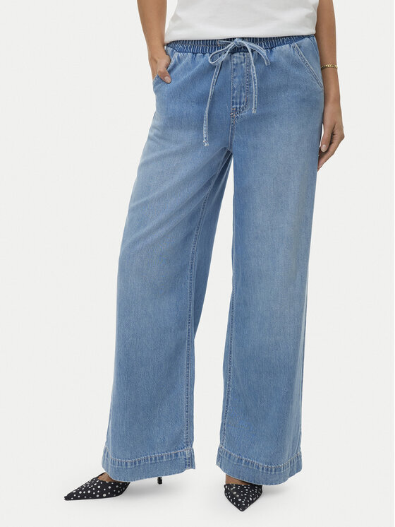 Vero Moda Blugi Allison 10342870 Albastru Wide Leg