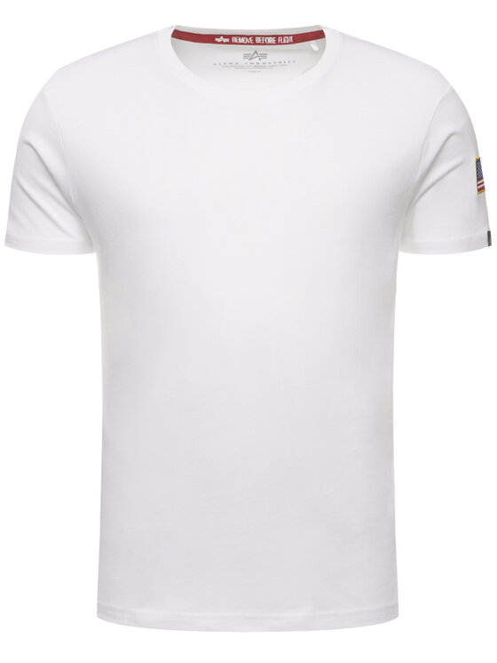 Alpha Industries Alpha Industries T-shirt Nasa 176506 Blanc Regular Fit