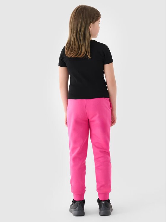 4F 4F Pantaloni da tuta 4FJWMM00TTROF0828-55S Rosa Regular Fit