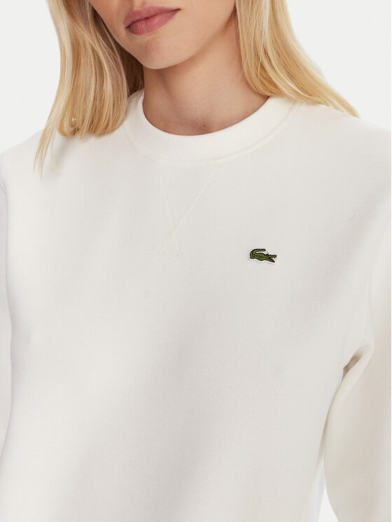 Lacoste Lacoste Bluza SF5245 Écru Relaxed Fit