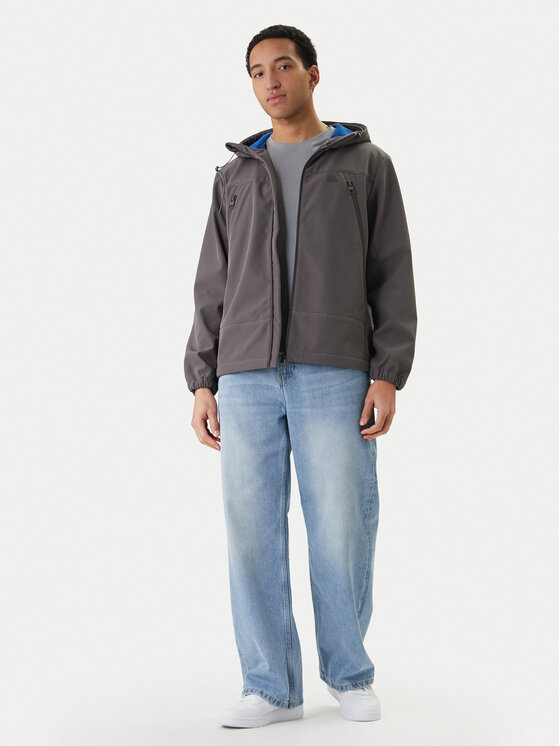 Quiksilver Quiksilver Демісезонна куртка W126-QSMJT-1000-43X Сірий Regular Fit