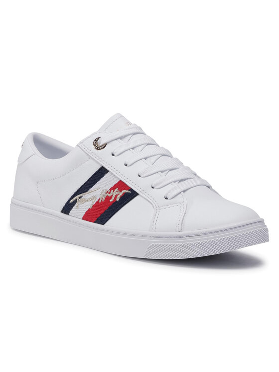 tommy hilfiger signature cupsole trainers