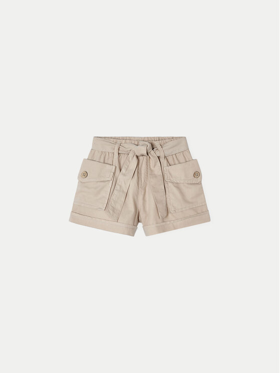 Mayoral Mayoral Pantaloncini di tessuto 3252 Beige Regular Fit