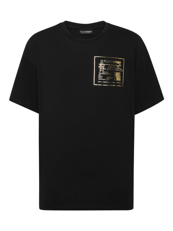 Plein Sport Plein Sport T-shirt 24075 Crna Regular Fit