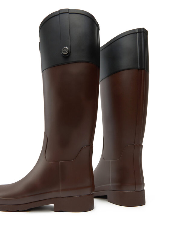 Hunter Hunter Cizme de cauciuc HFRW0008251 Maro